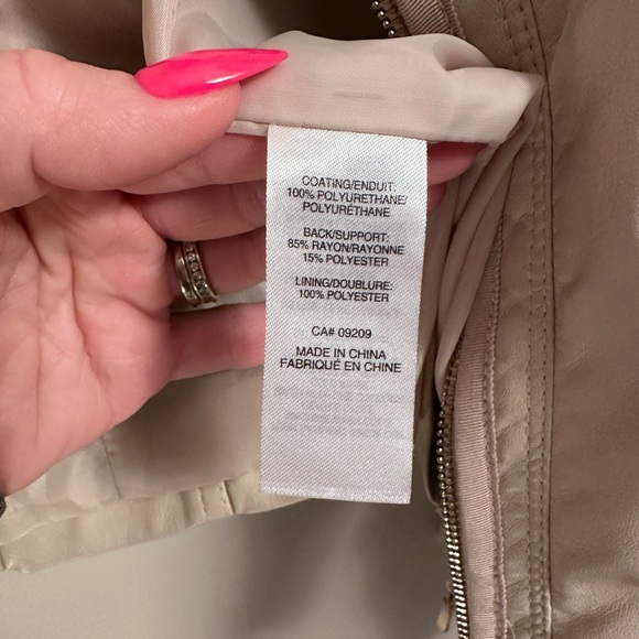 Ladies Pleather Jacket - Picture 9 of 10